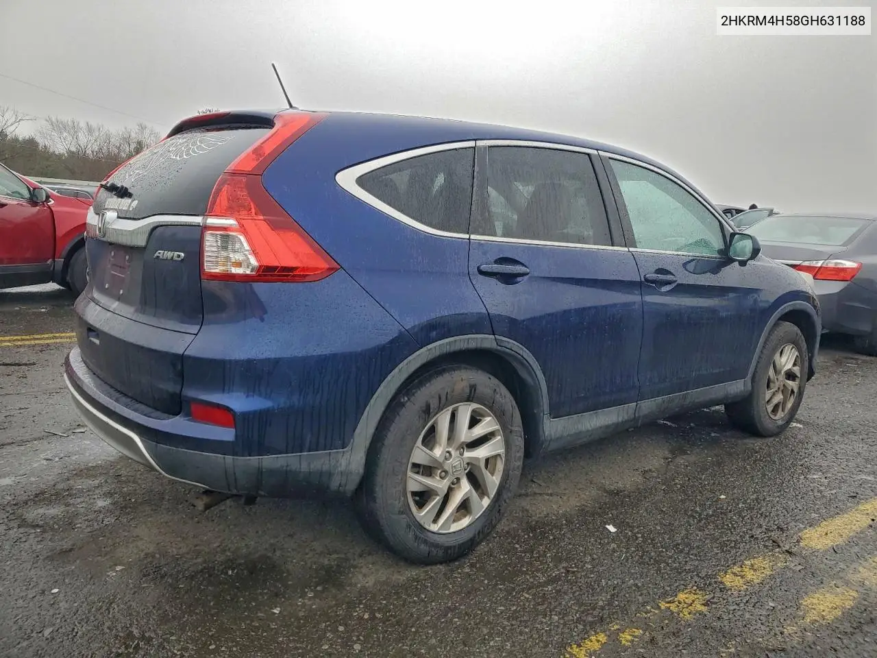 2HKRM4H58GH631188 2016 Honda Cr-V Ex