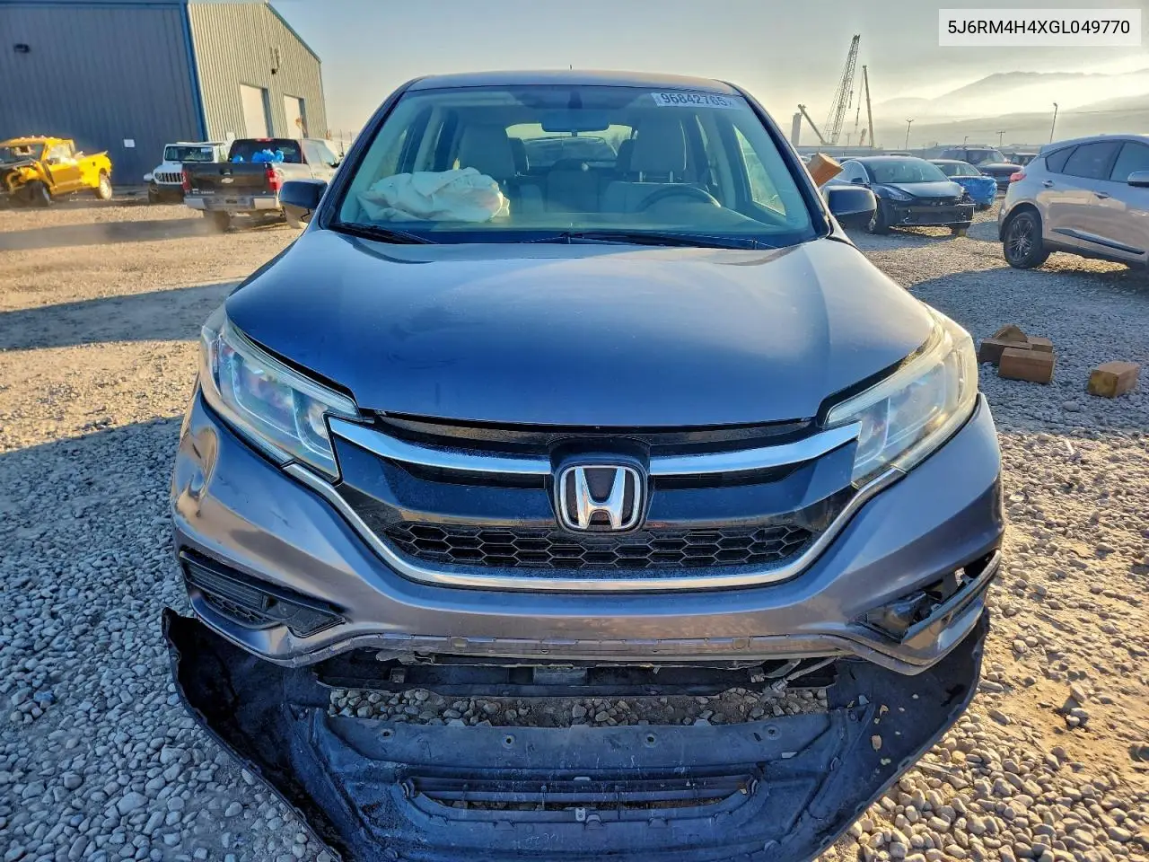 5J6RM4H4XGL049770 2016 Honda Cr-V Se
