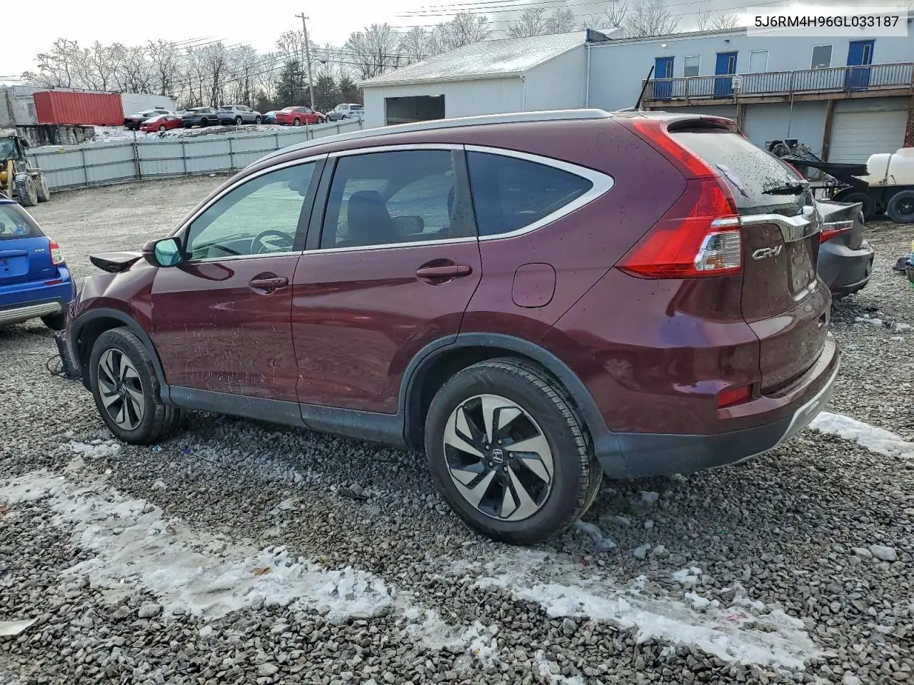 5J6RM4H96GL033187 2016 Honda Cr-V Touring