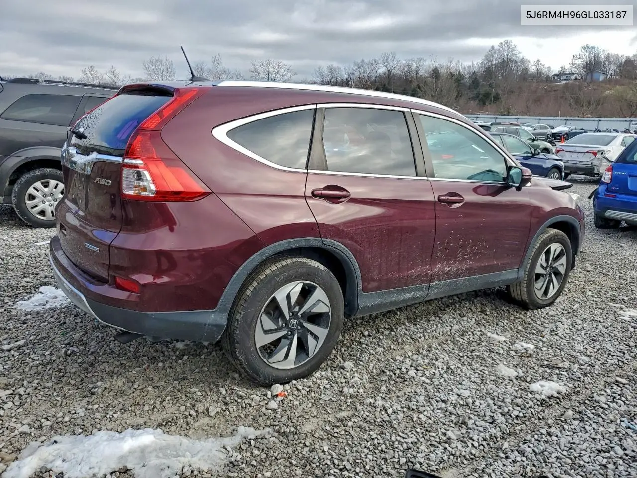 5J6RM4H96GL033187 2016 Honda Cr-V Touring