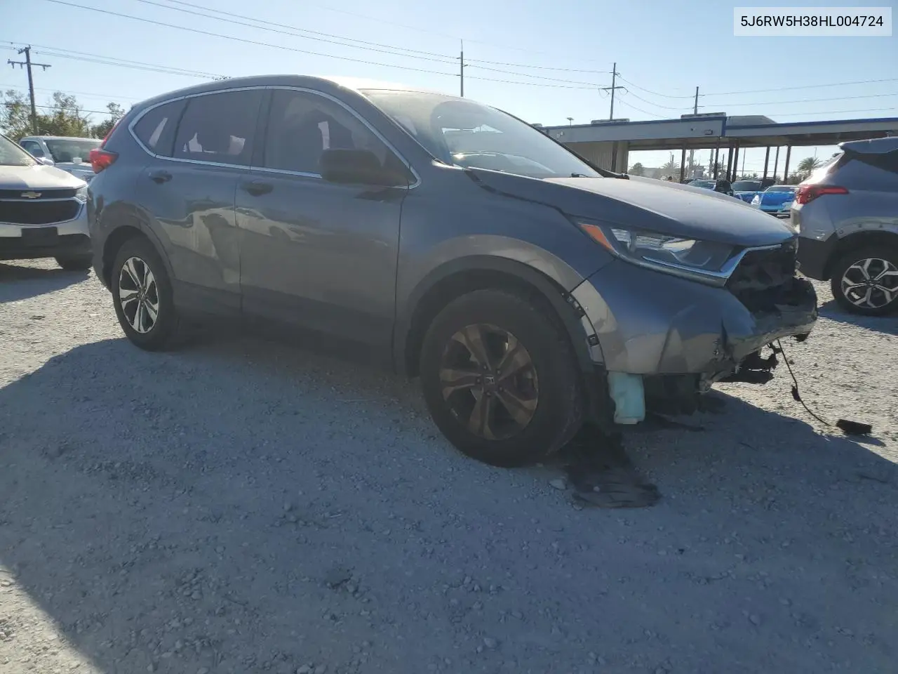 5J6RW5H38HL004724 2017 Honda Cr-V Lx
