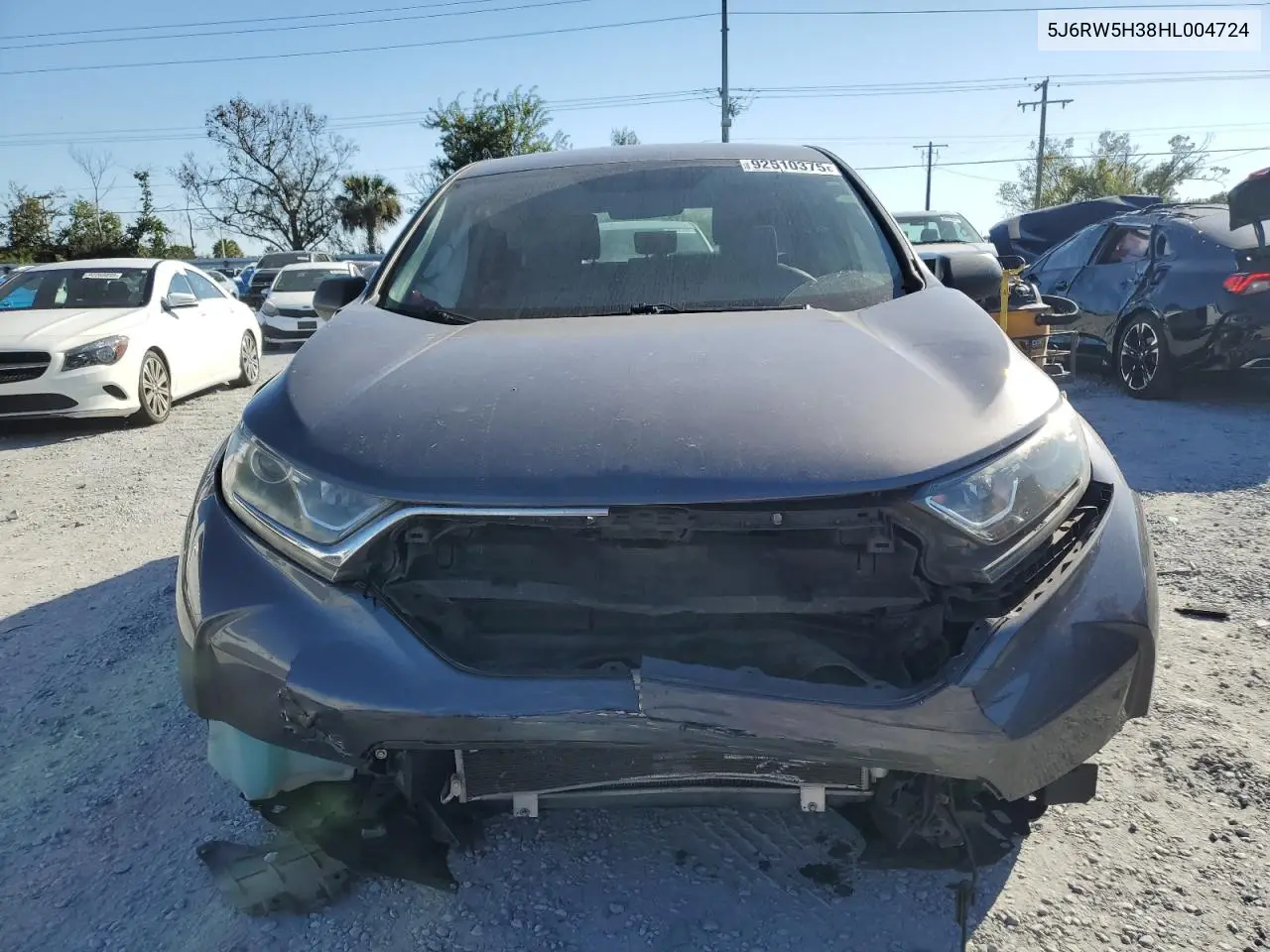 5J6RW5H38HL004724 2017 Honda Cr-V Lx