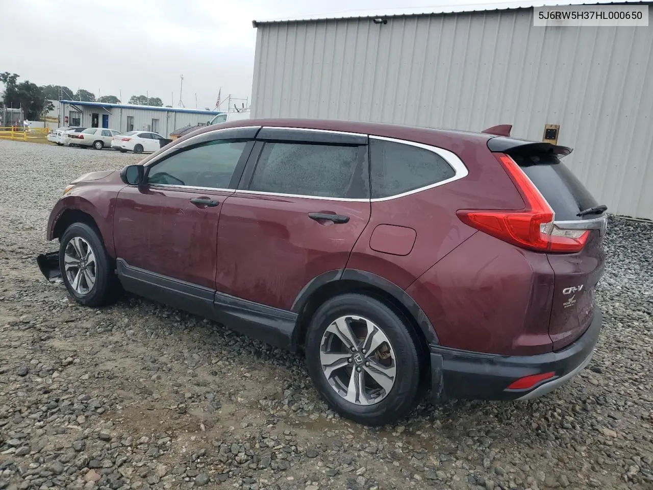 5J6RW5H37HL000650 2017 Honda Cr-V Lx