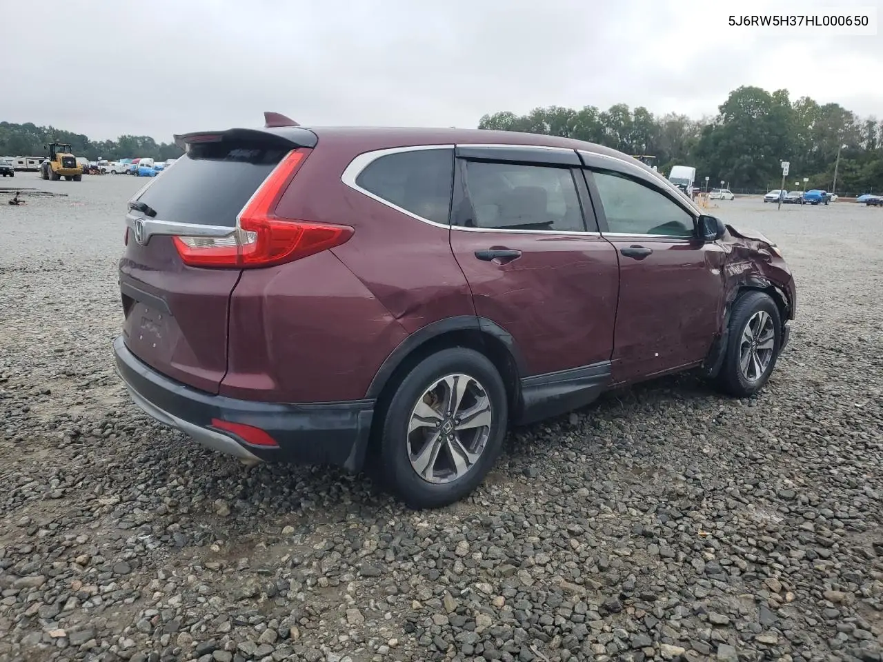 5J6RW5H37HL000650 2017 Honda Cr-V Lx