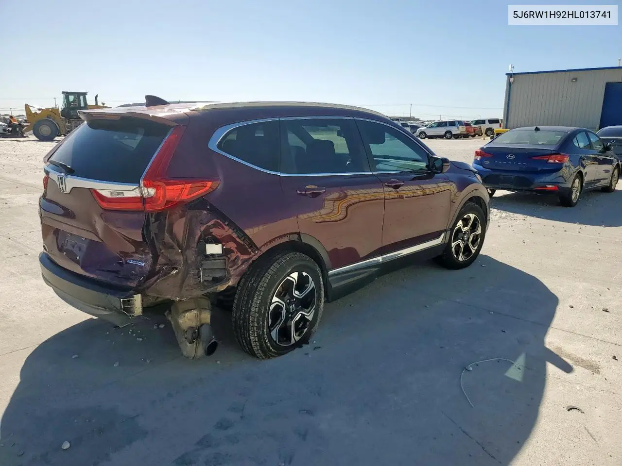 5J6RW1H92HL013741 2017 Honda Cr-V Touring