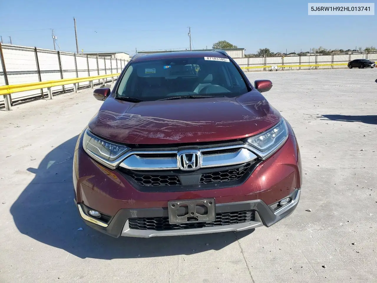5J6RW1H92HL013741 2017 Honda Cr-V Touring