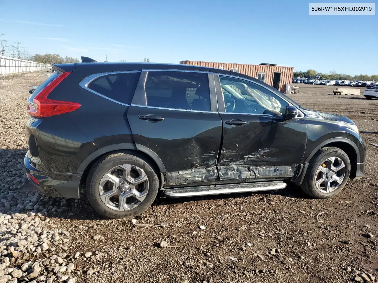 5J6RW1H5XHL002919 2017 Honda Cr-V Ex