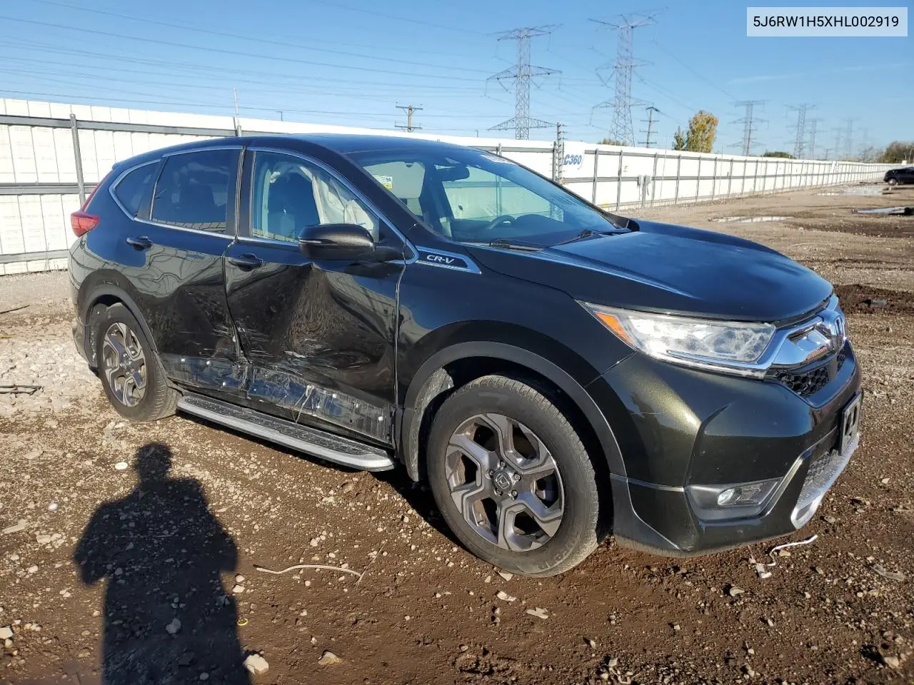 5J6RW1H5XHL002919 2017 Honda Cr-V Ex