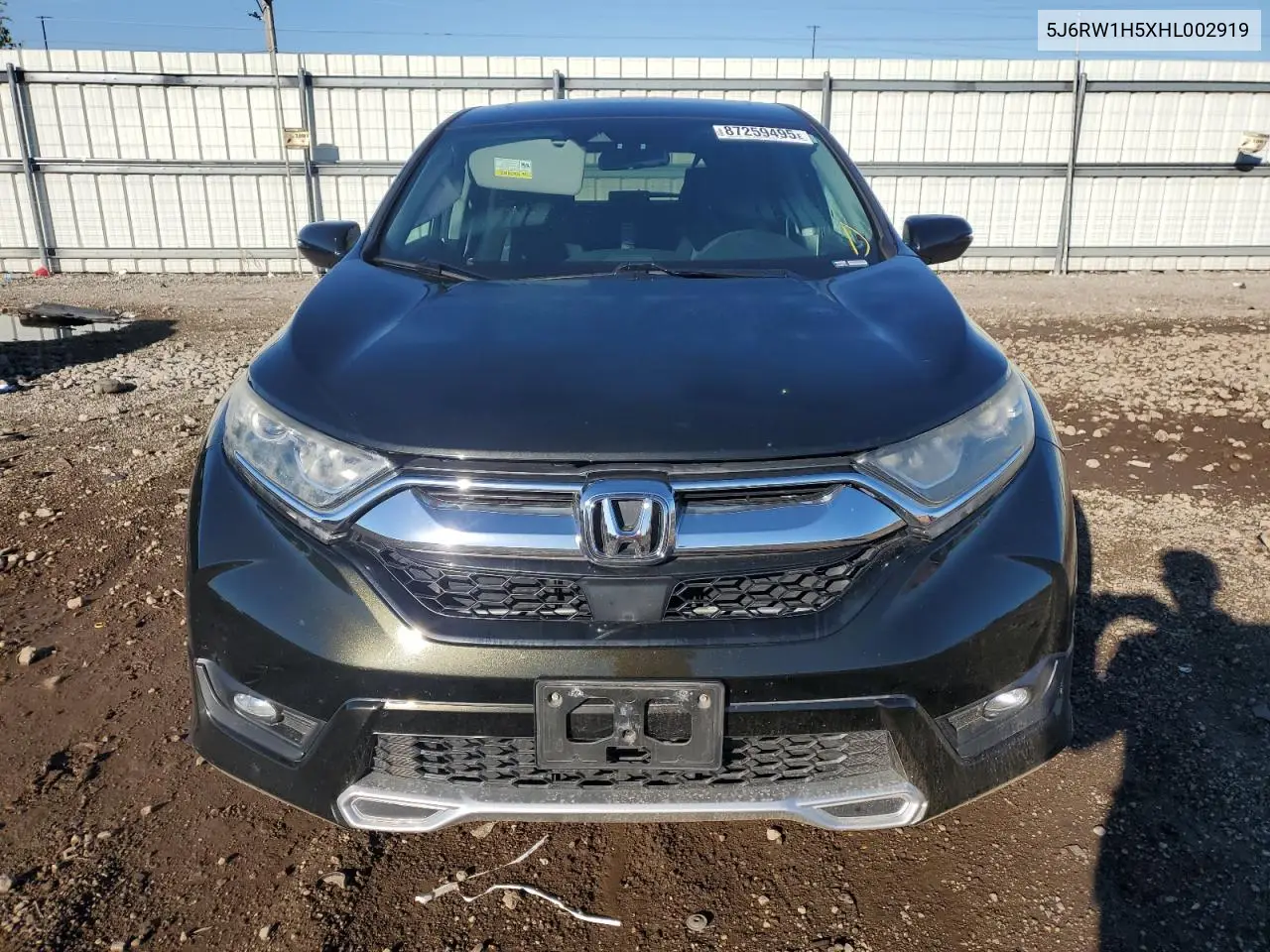 5J6RW1H5XHL002919 2017 Honda Cr-V Ex