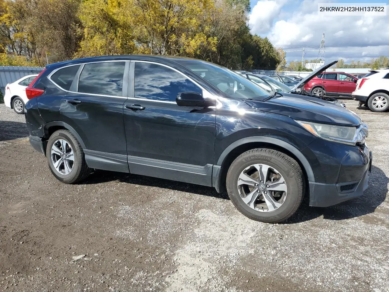2HKRW2H23HH137522 2017 Honda Cr-V Lx