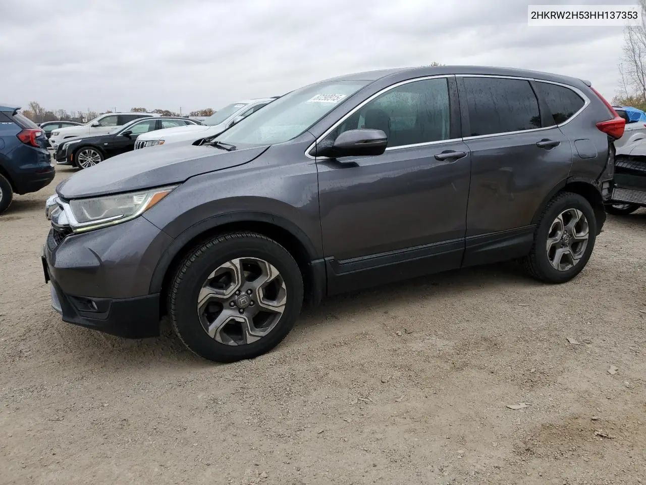 2HKRW2H53HH137353 2017 Honda Cr-V Ex