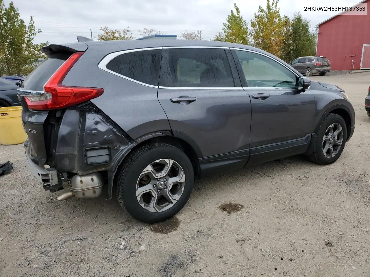 2HKRW2H53HH137353 2017 Honda Cr-V Ex