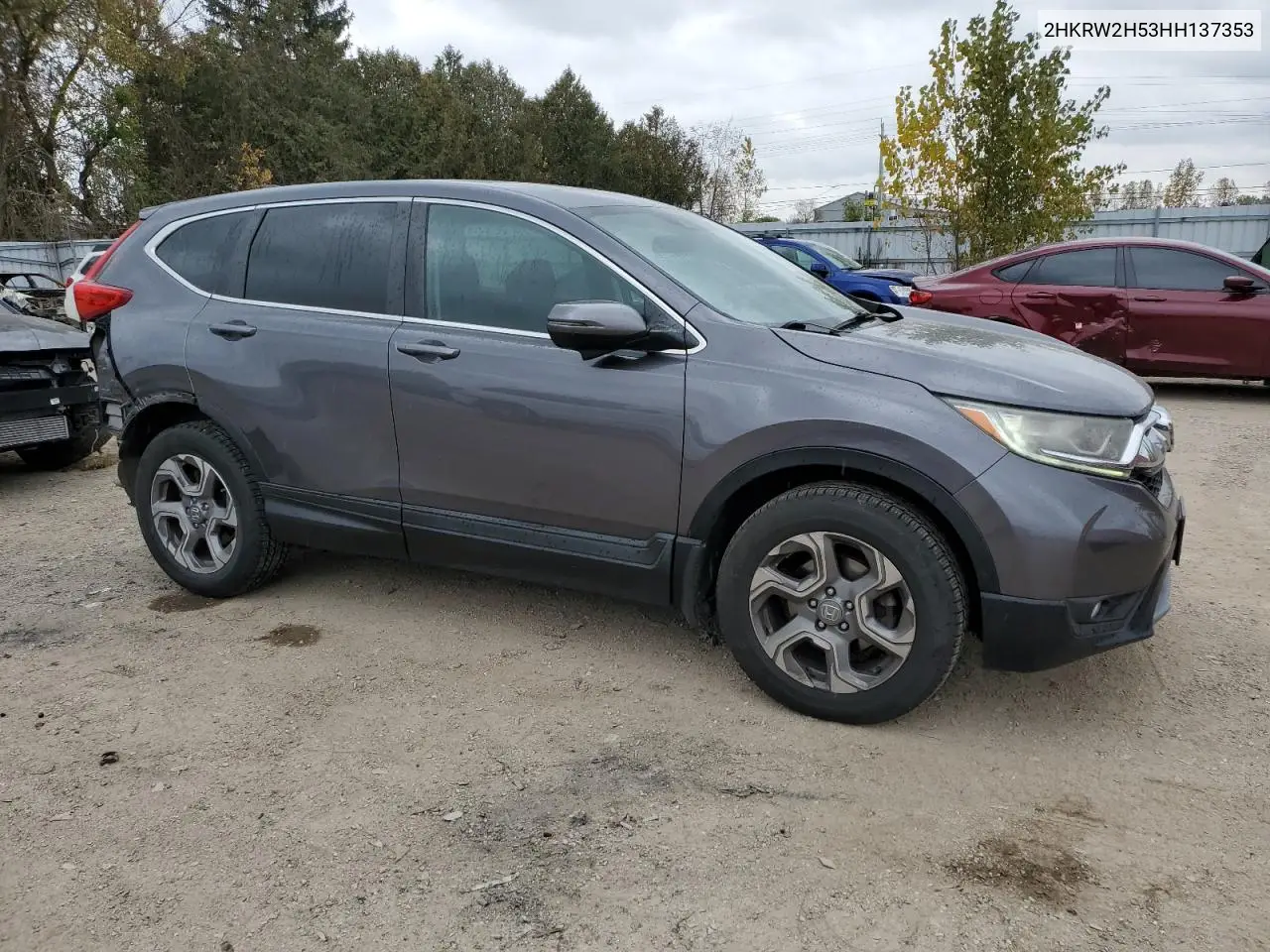 2HKRW2H53HH137353 2017 Honda Cr-V Ex