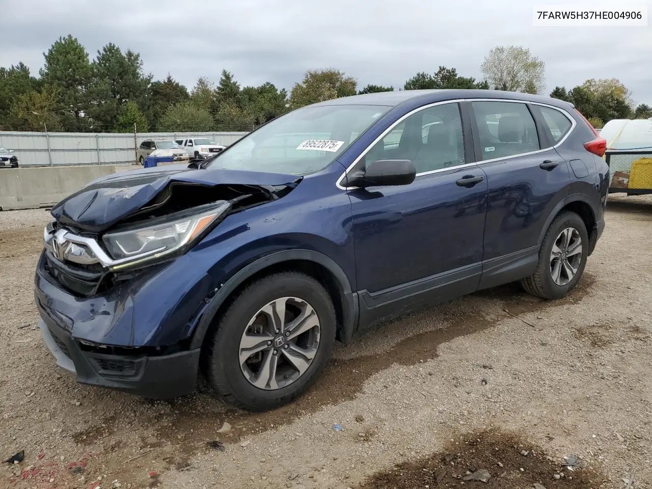7FARW5H37HE004906 2017 Honda Cr-V Lx
