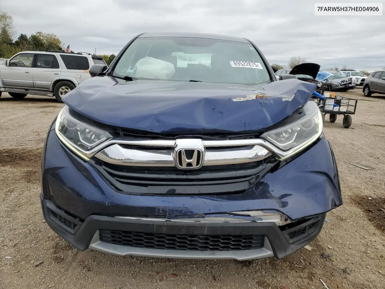 7FARW5H37HE004906 2017 Honda Cr-V Lx