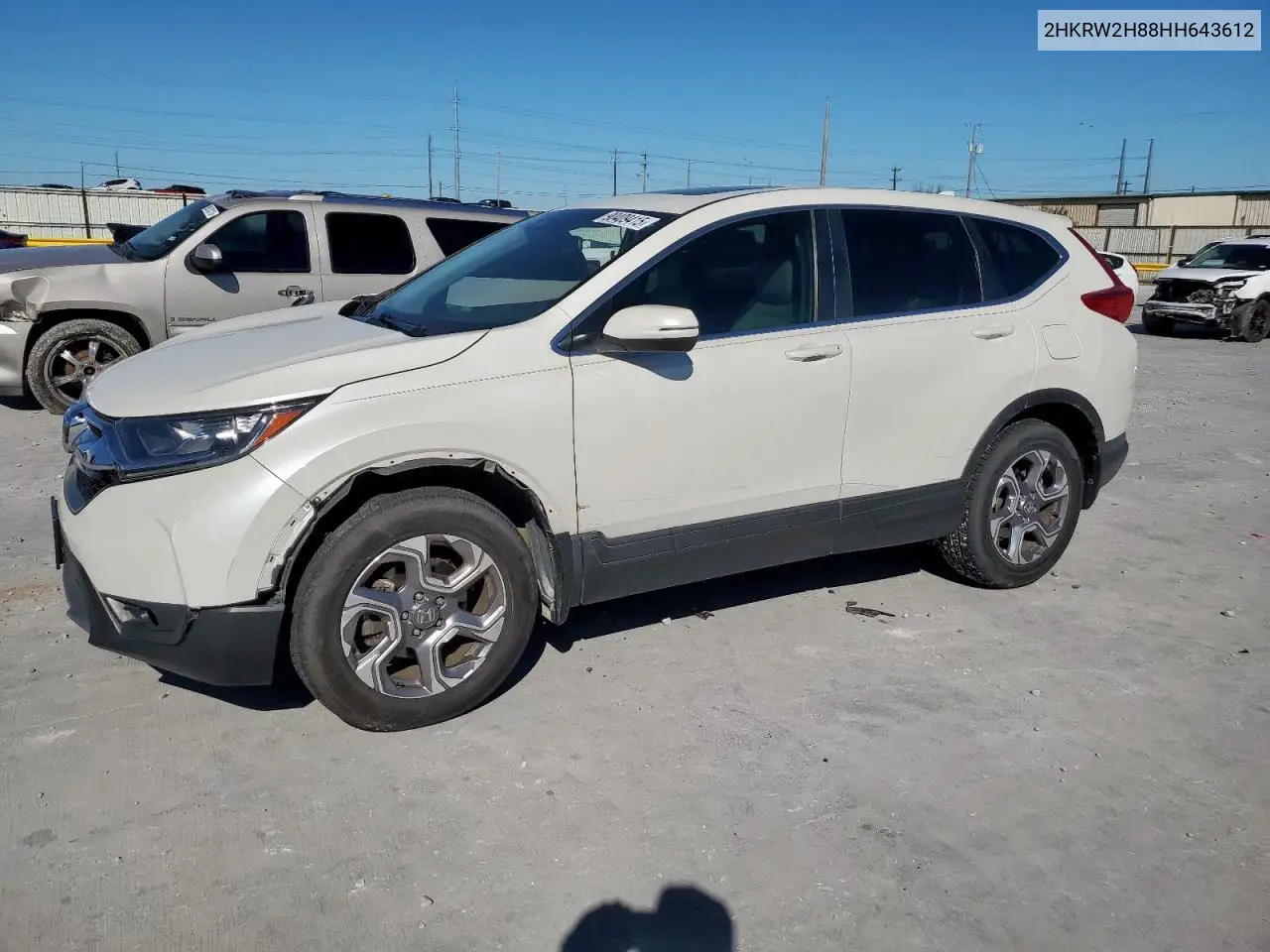 2HKRW2H88HH643612 2017 Honda Cr-V Exl