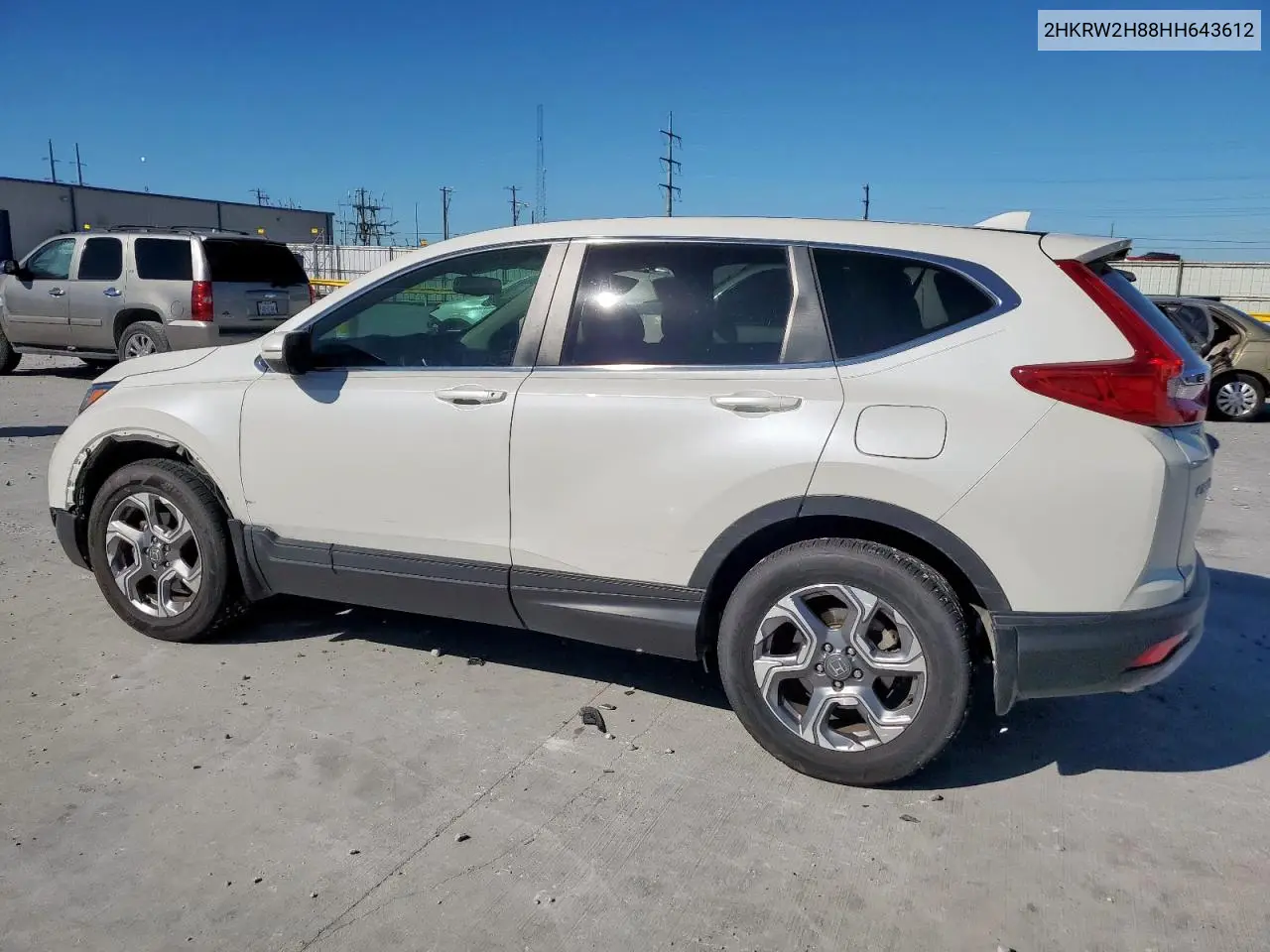 2HKRW2H88HH643612 2017 Honda Cr-V Exl
