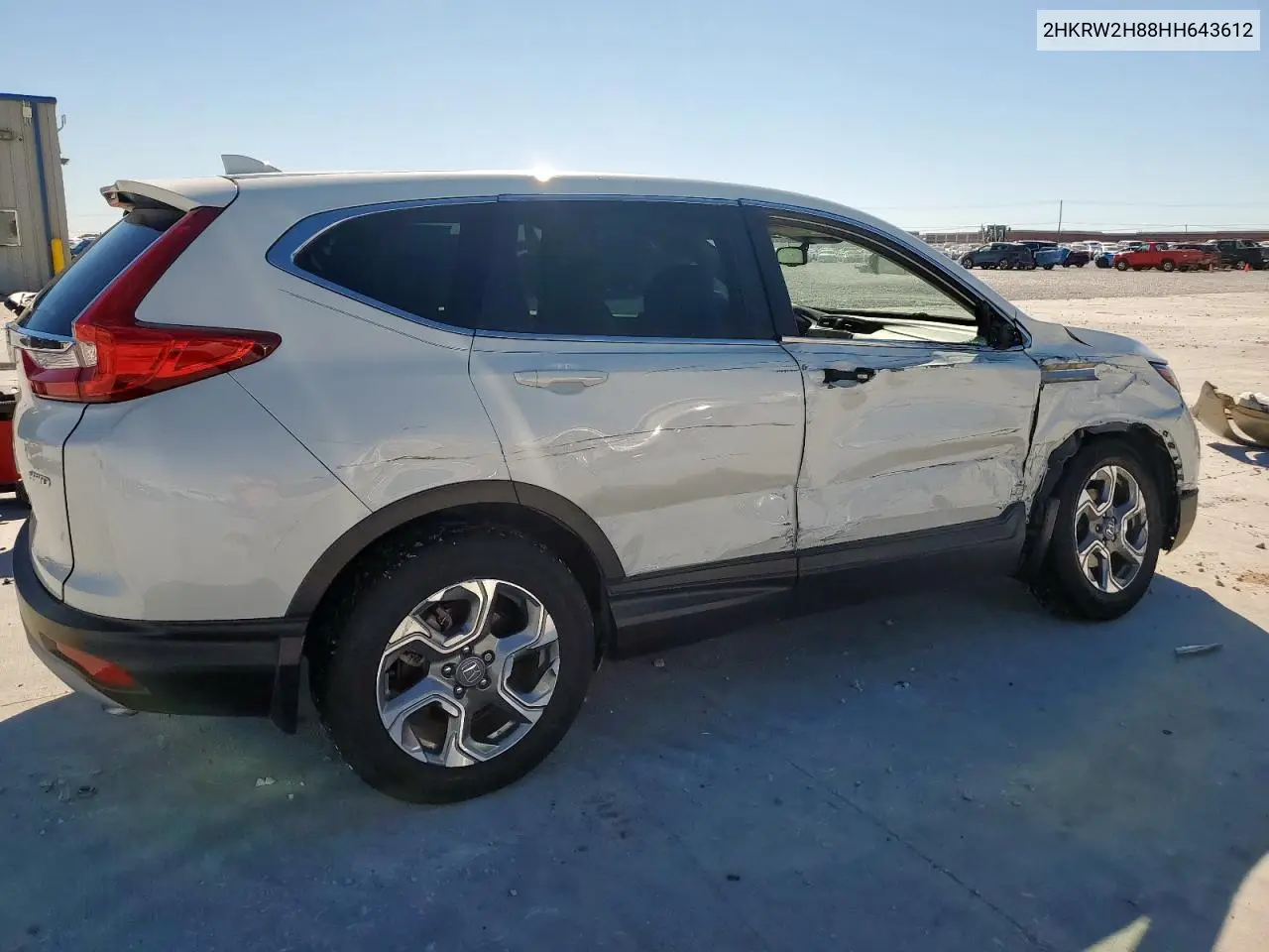 2HKRW2H88HH643612 2017 Honda Cr-V Exl