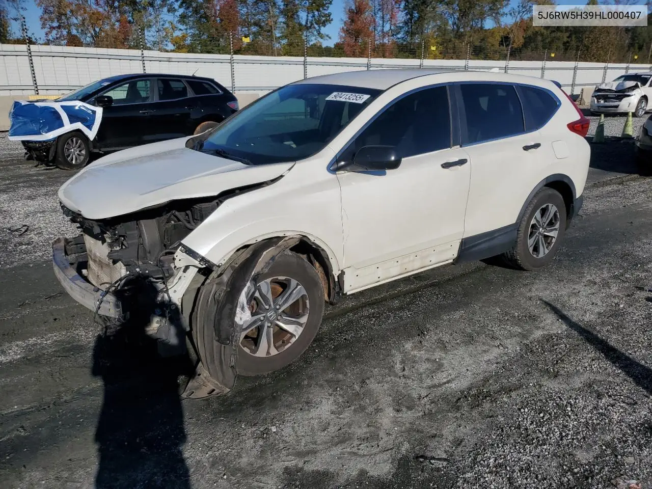 5J6RW5H39HL000407 2017 Honda Cr-V Lx