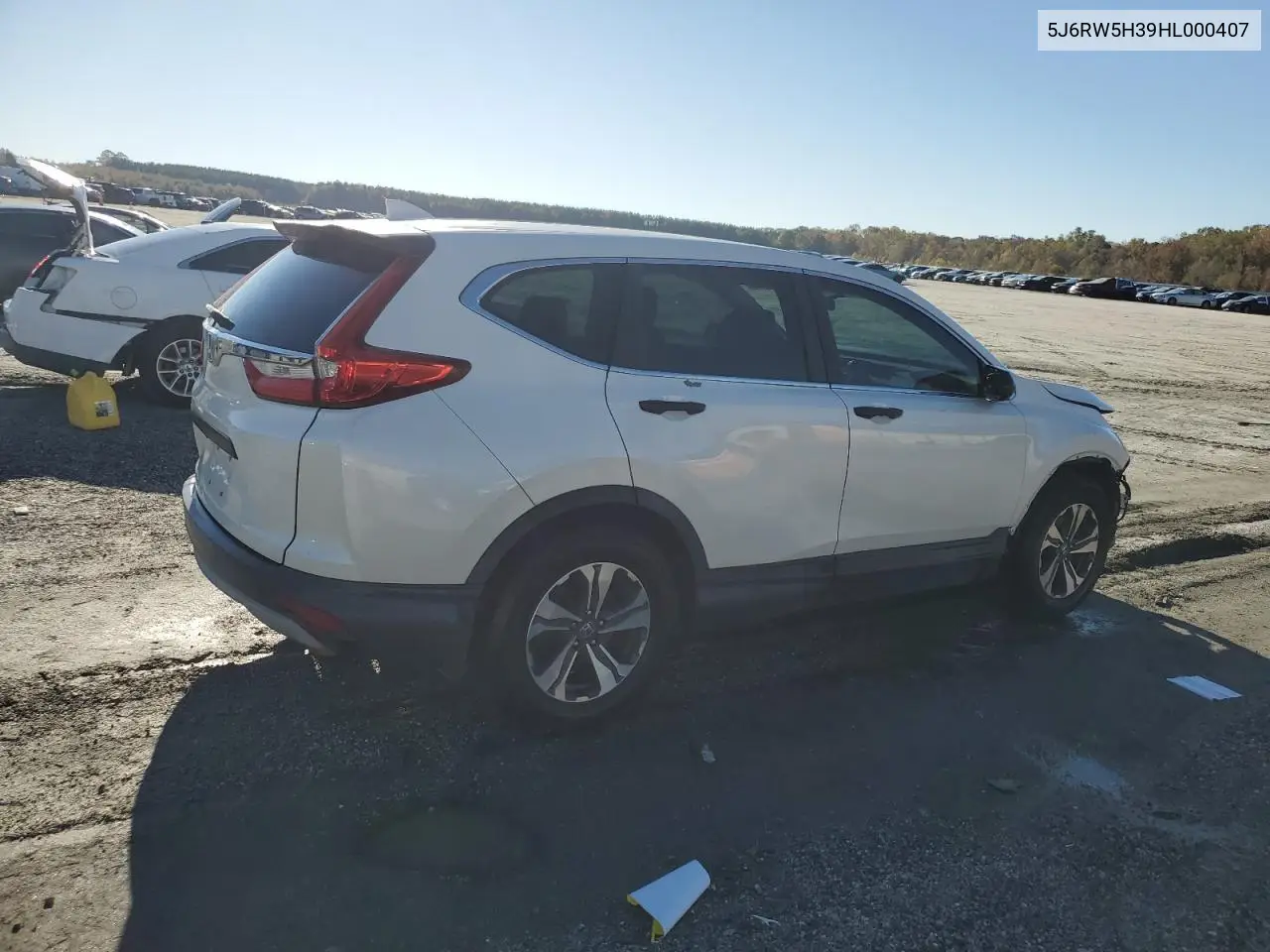 5J6RW5H39HL000407 2017 Honda Cr-V Lx
