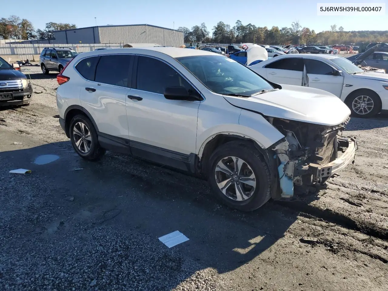 5J6RW5H39HL000407 2017 Honda Cr-V Lx