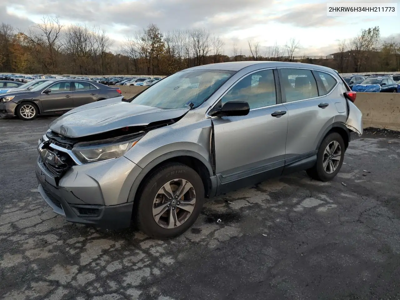 2HKRW6H34HH211773 2017 Honda Cr-V Lx