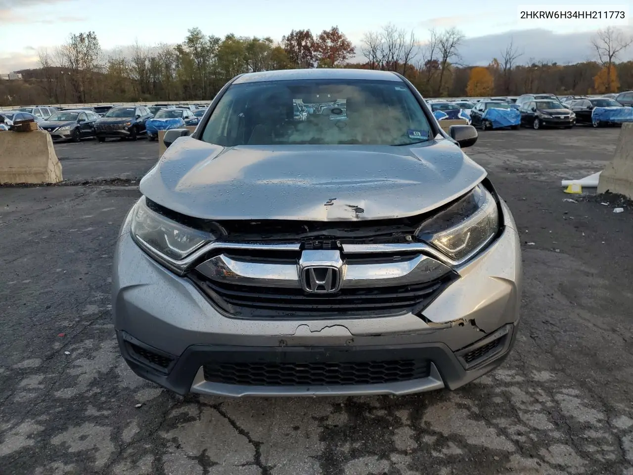 2HKRW6H34HH211773 2017 Honda Cr-V Lx