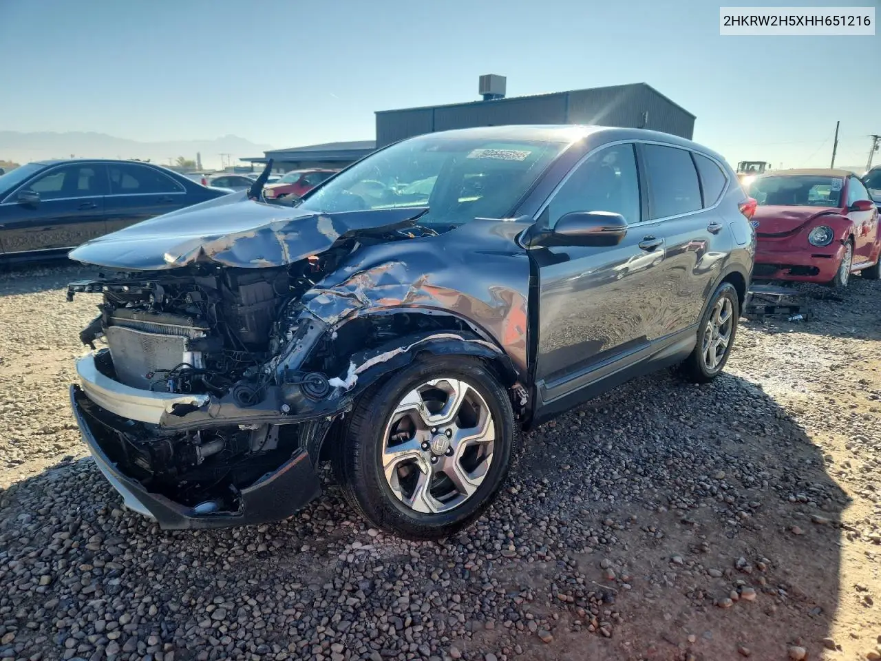 2HKRW2H5XHH651216 2017 Honda Cr-V Ex