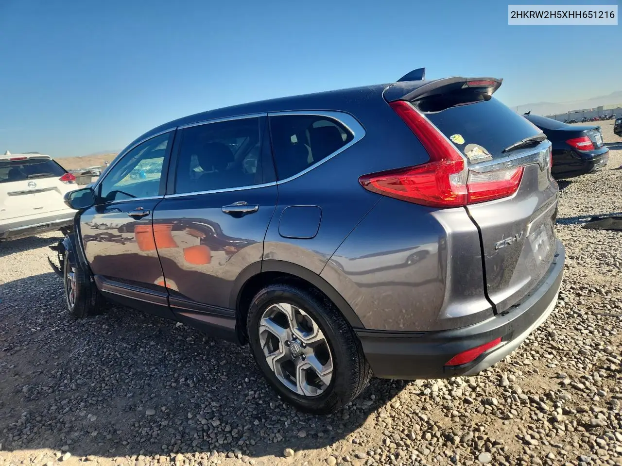 2HKRW2H5XHH651216 2017 Honda Cr-V Ex