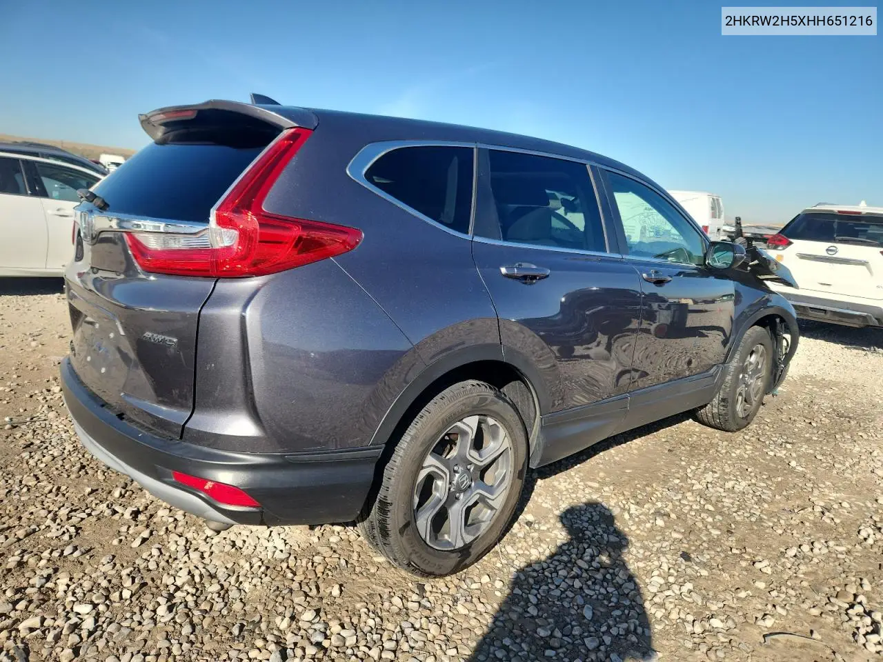 2HKRW2H5XHH651216 2017 Honda Cr-V Ex