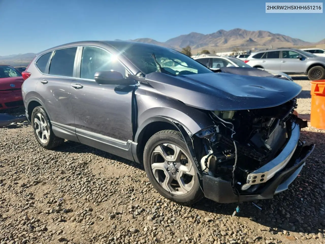 2HKRW2H5XHH651216 2017 Honda Cr-V Ex