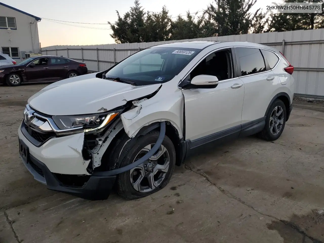 2HKRW2H50HH645778 2017 Honda Cr-V Ex