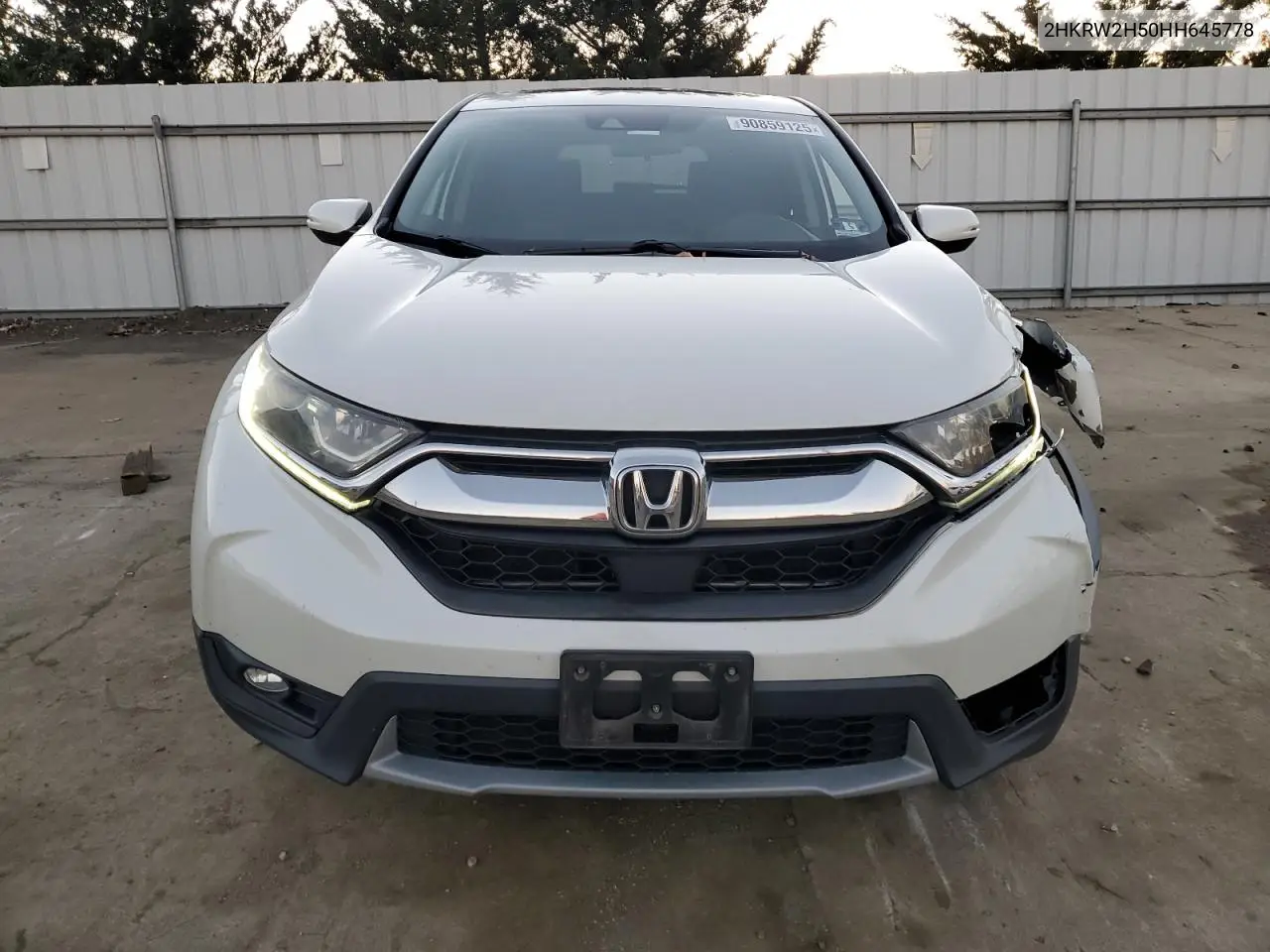 2HKRW2H50HH645778 2017 Honda Cr-V Ex