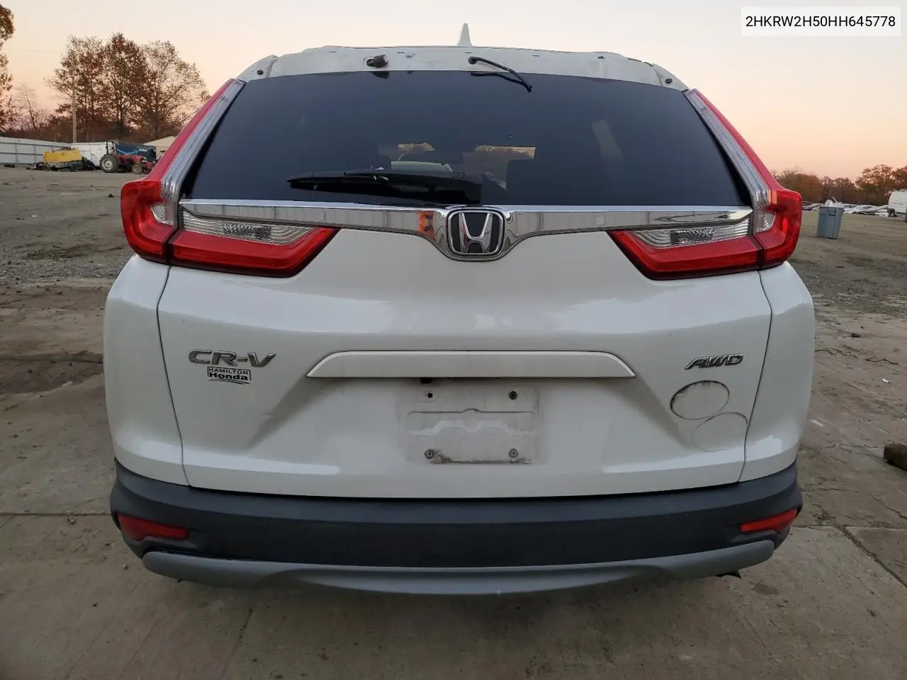 2HKRW2H50HH645778 2017 Honda Cr-V Ex