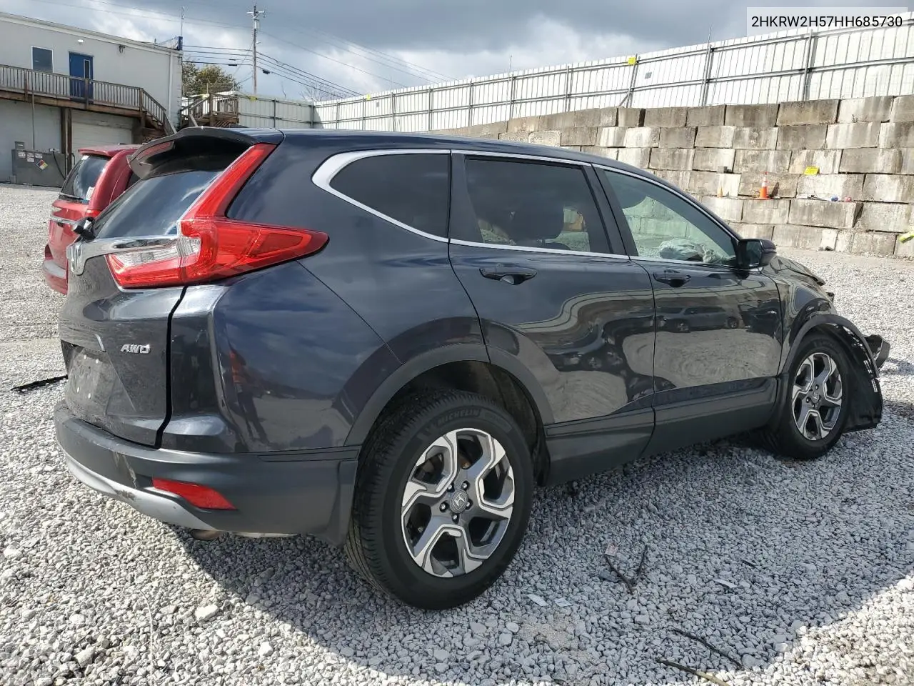 2HKRW2H57HH685730 2017 Honda Cr-V Ex