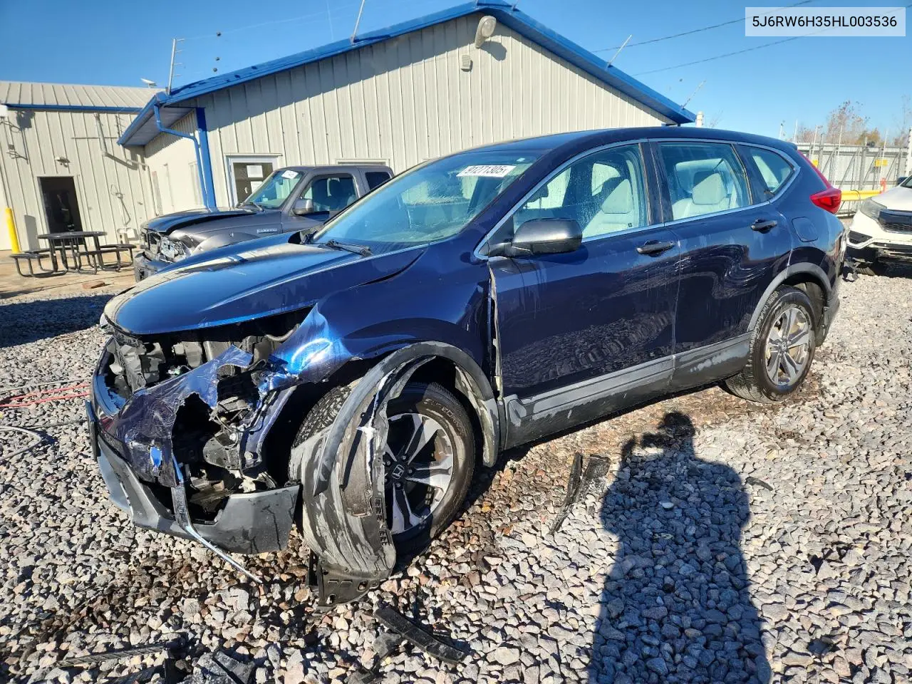 5J6RW6H35HL003536 2017 Honda Cr-V Lx