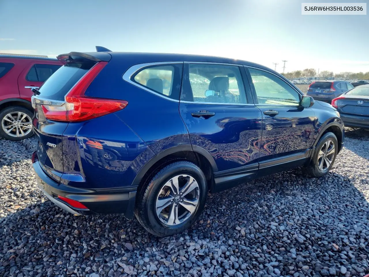5J6RW6H35HL003536 2017 Honda Cr-V Lx