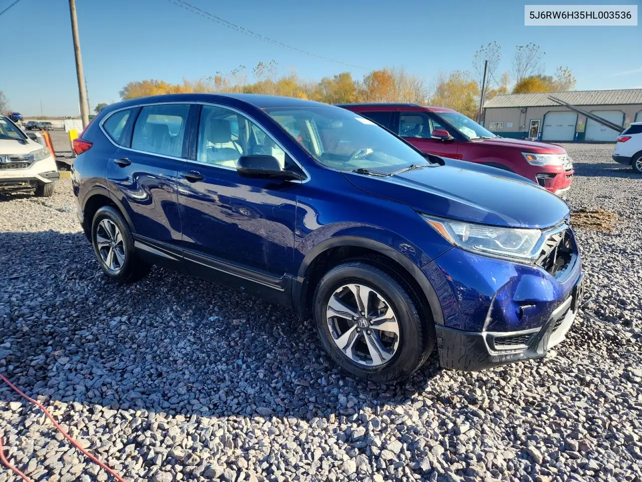 5J6RW6H35HL003536 2017 Honda Cr-V Lx