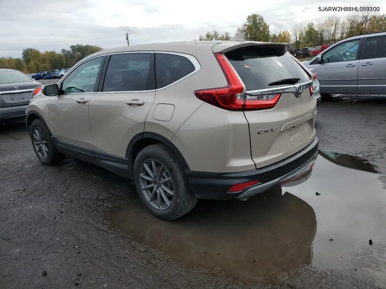 5J6RW2H88HL059300 2017 Honda Cr-V Exl