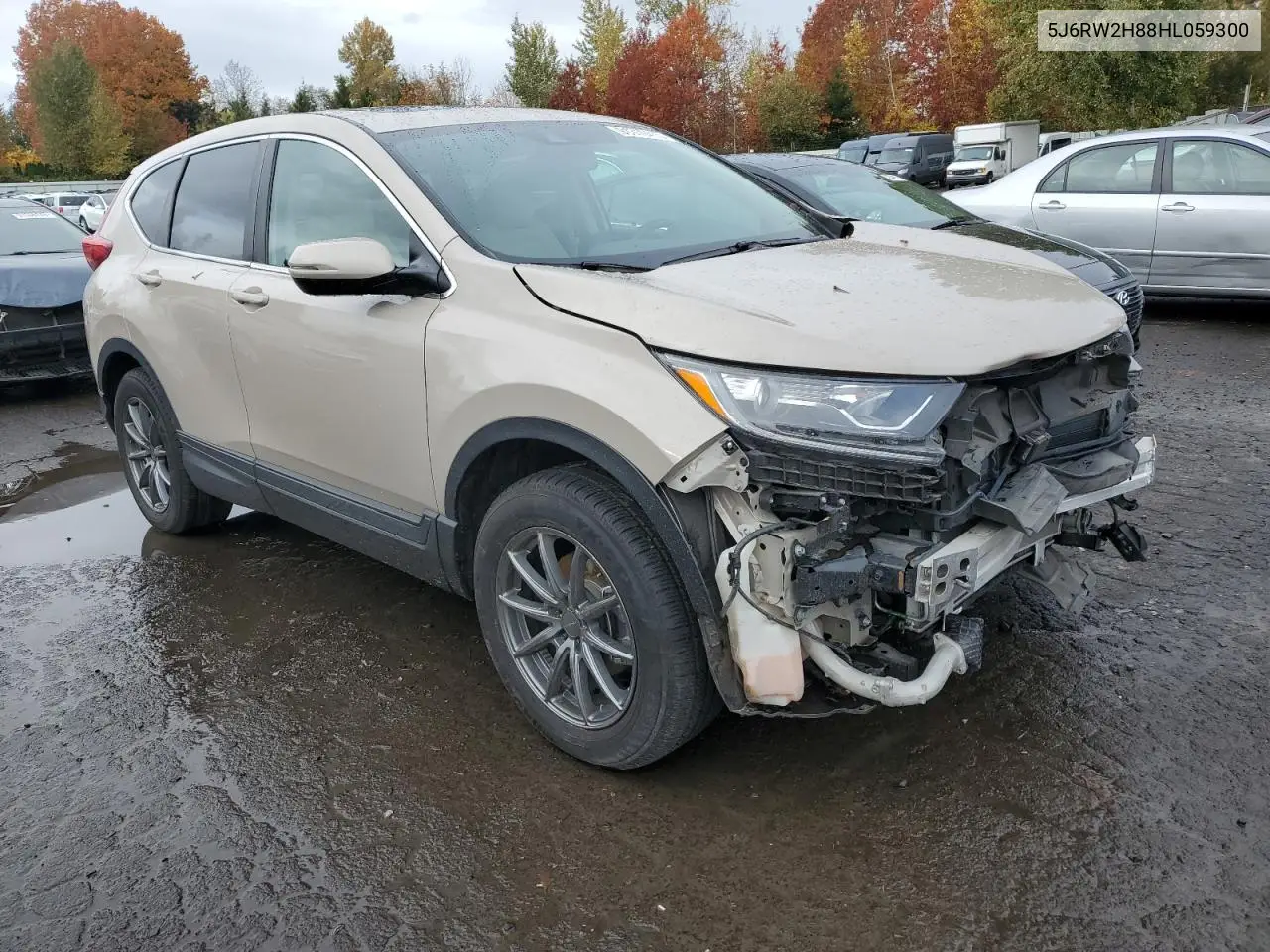 5J6RW2H88HL059300 2017 Honda Cr-V Exl