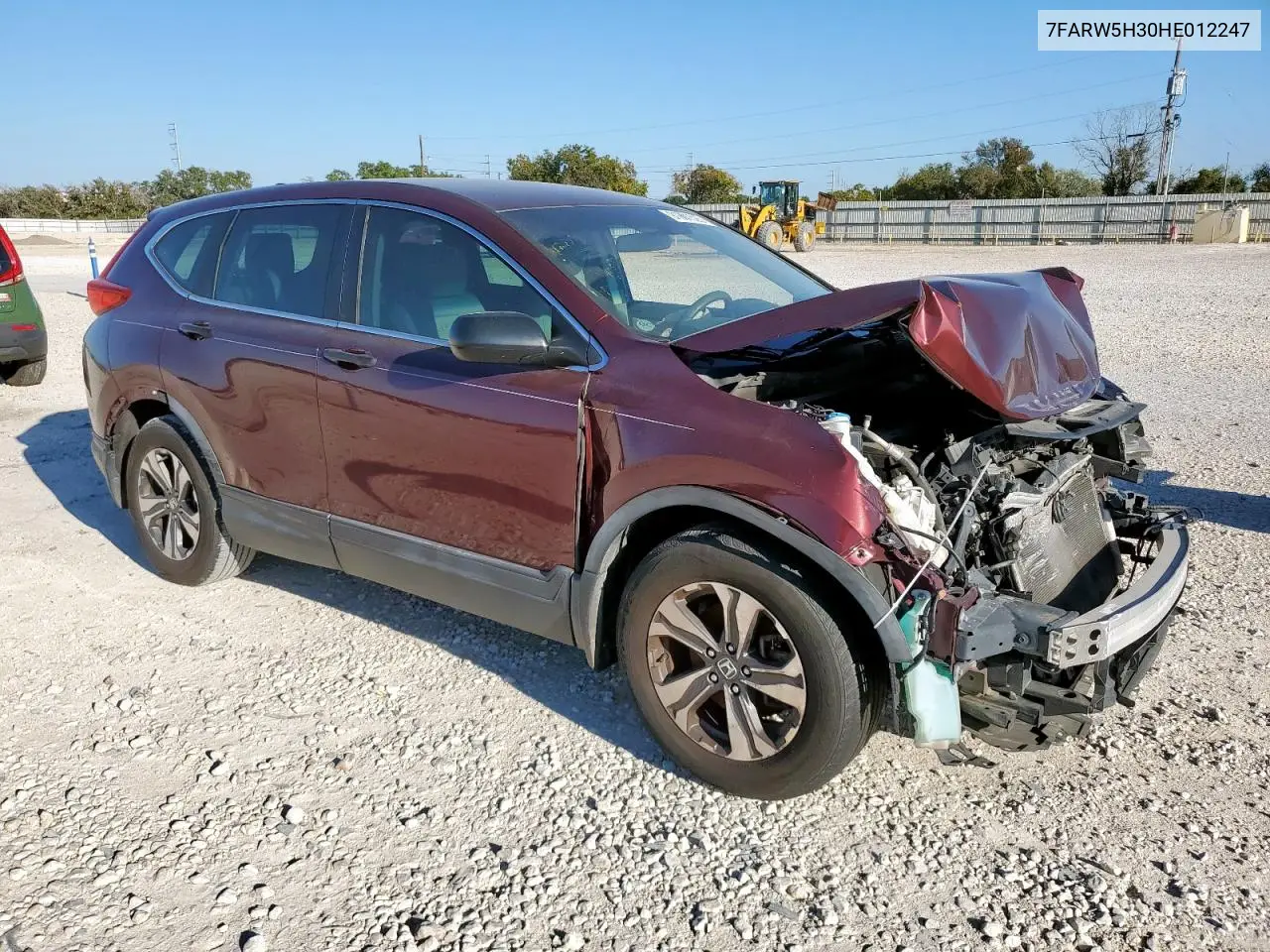 7FARW5H30HE012247 2017 Honda Cr-V Lx