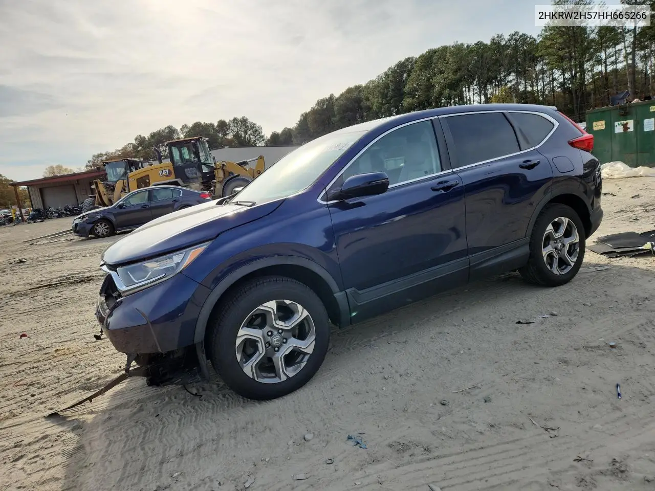 2HKRW2H57HH665266 2017 Honda Cr-V Ex
