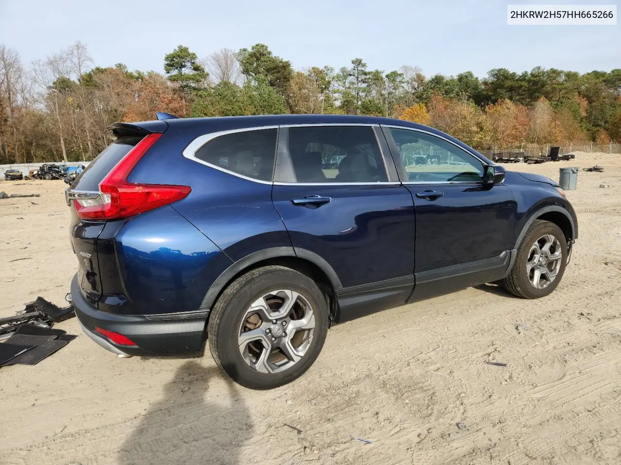 2HKRW2H57HH665266 2017 Honda Cr-V Ex