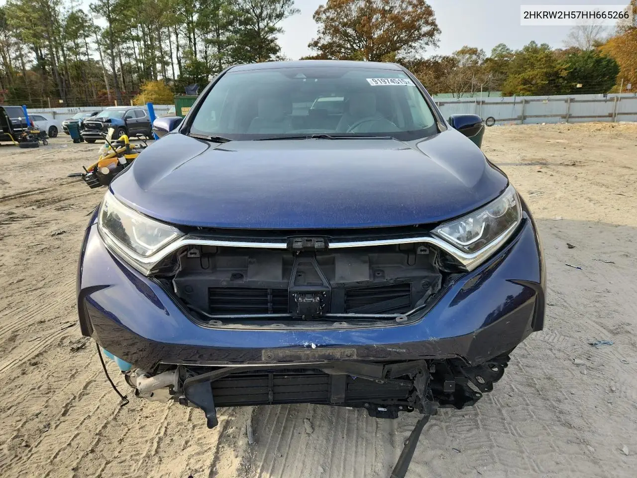 2HKRW2H57HH665266 2017 Honda Cr-V Ex