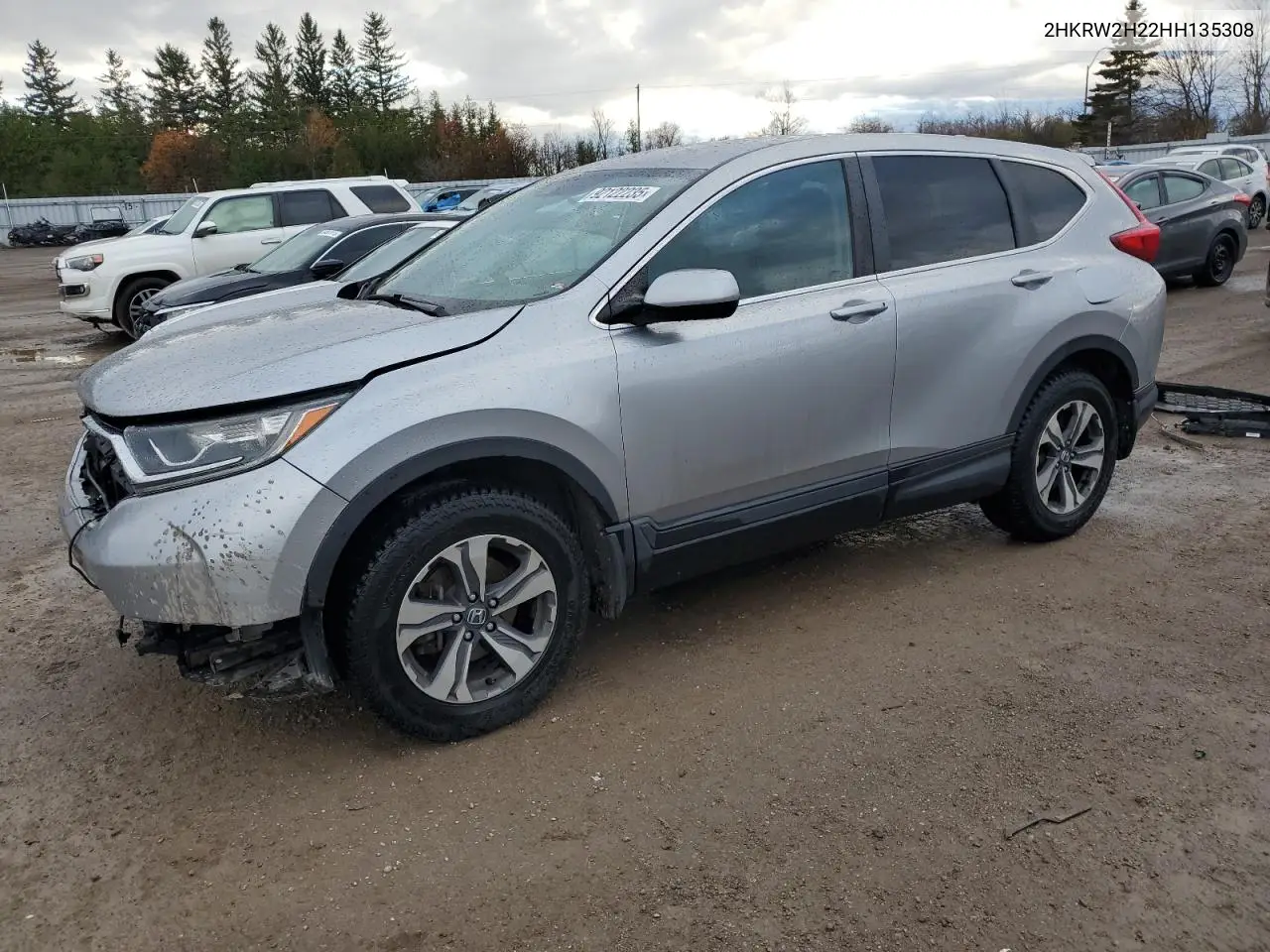2HKRW2H22HH135308 2017 Honda Cr-V Lx