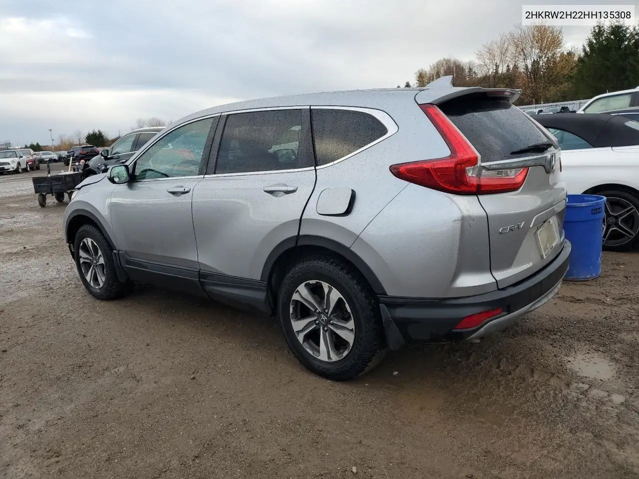 2HKRW2H22HH135308 2017 Honda Cr-V Lx