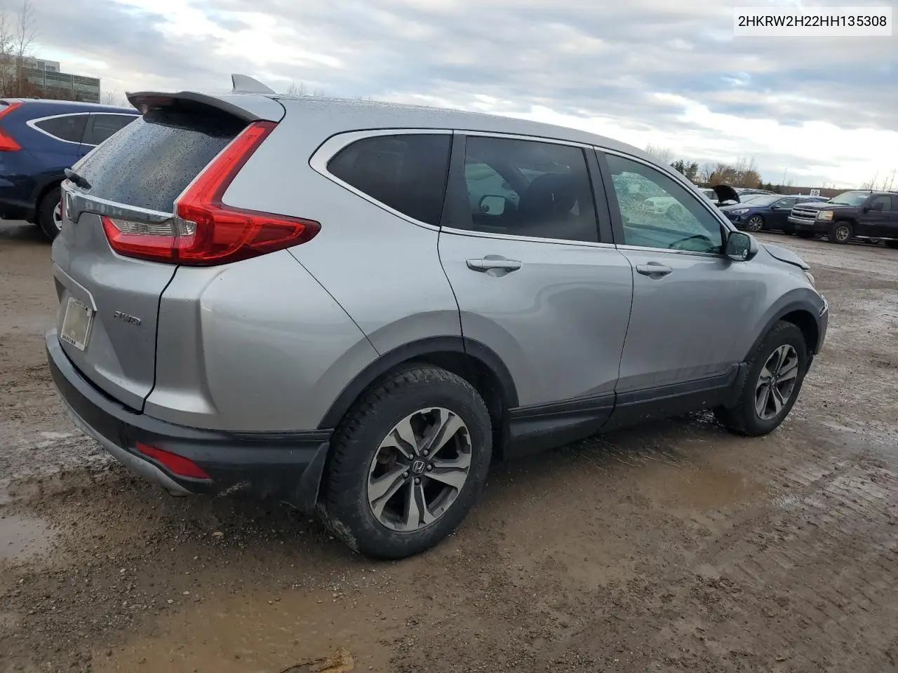 2HKRW2H22HH135308 2017 Honda Cr-V Lx