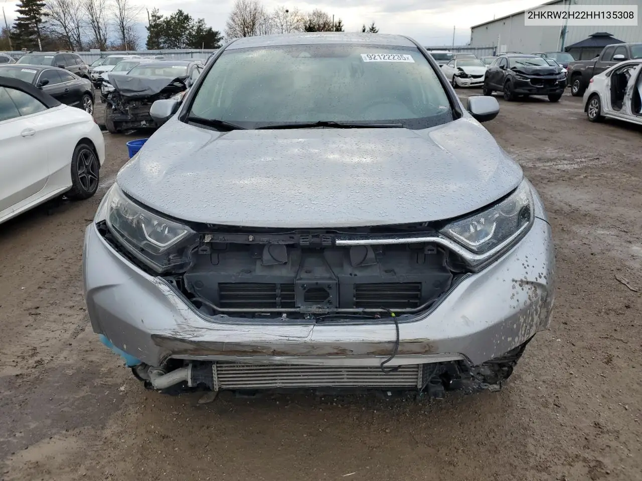 2HKRW2H22HH135308 2017 Honda Cr-V Lx