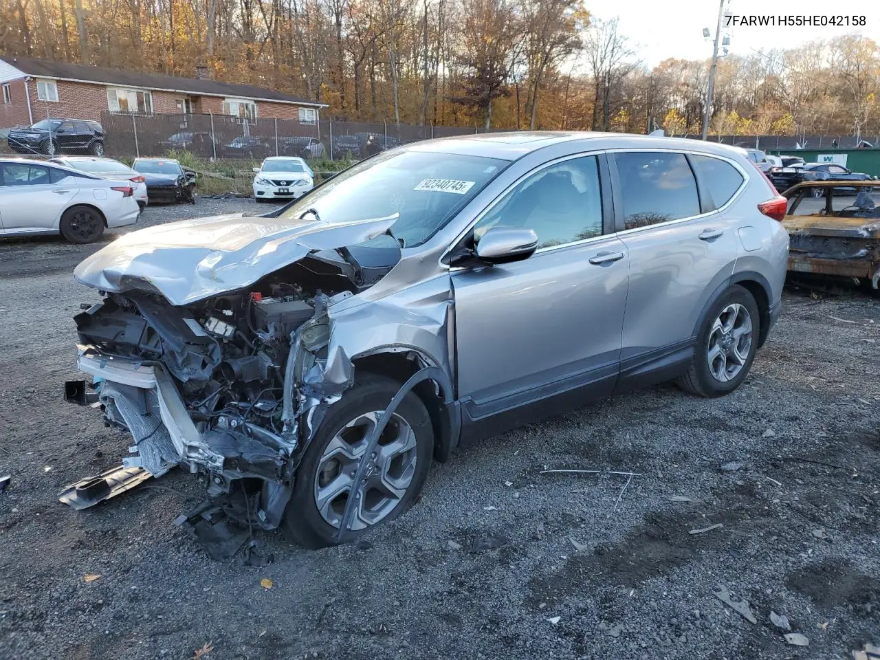7FARW1H55HE042158 2017 Honda Cr-V Ex