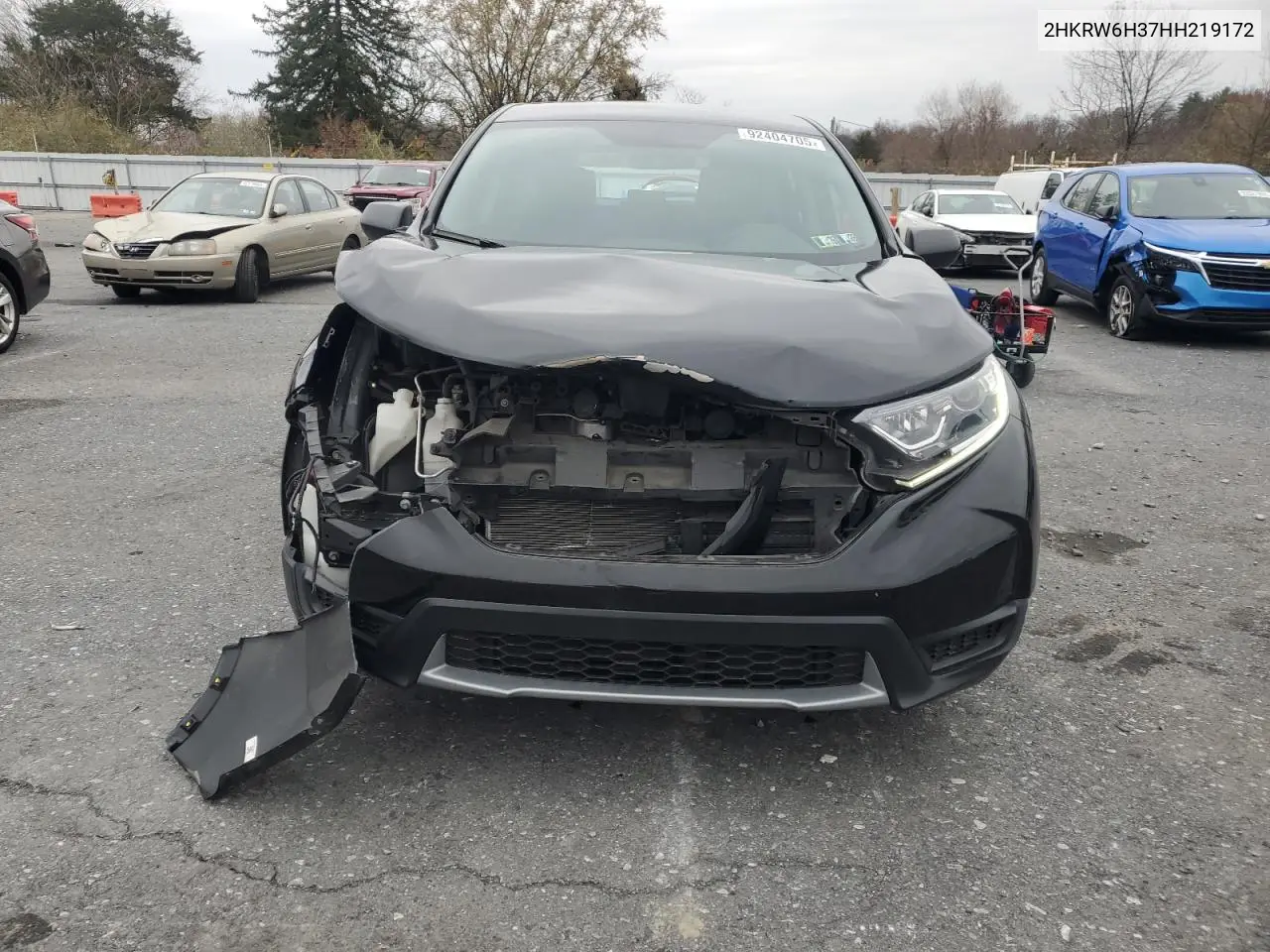 2HKRW6H37HH219172 2017 Honda Cr-V Lx